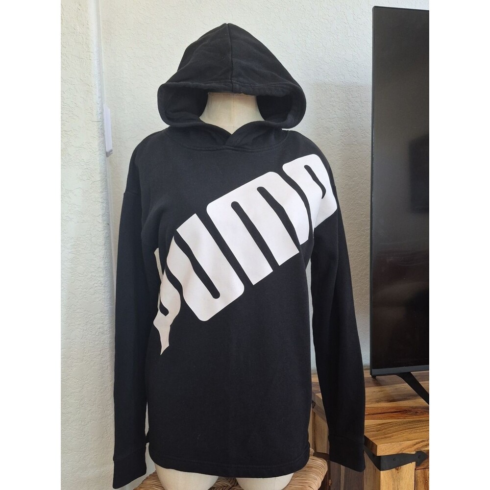 Puma Pull Over Graphic Hoodie Sz L/XL
